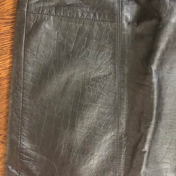 100% REAL LEATHER SKIRT - Picture 2 of 6